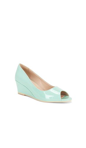 Open Toe Vinyl Mule Wedge in Baby Blue. - size 36 (also in 37, 40) - NIIHAI - Modalova