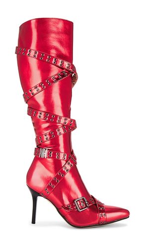 Nii Hai Strappy Boots in Red. - size 37 (also in 38, 39, 40) - NIIHAI - Modalova