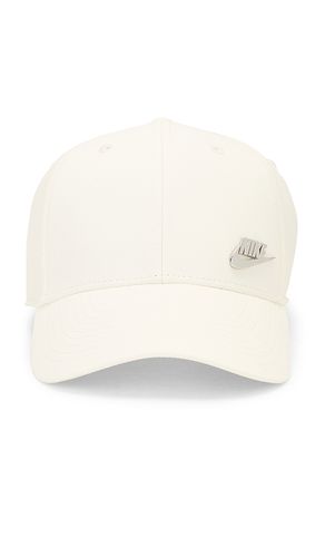 Structured Metal Logo Cap in Cream. - size L/XL (also in M/L) - Nike - Modalova