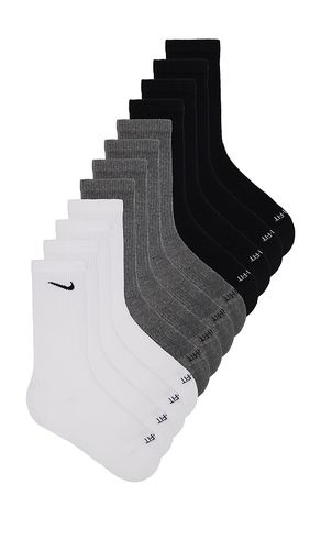 Pack Training Crew Socks in White. - size L (also in M) - Nike - Modalova