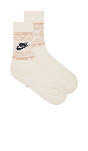 U Nk Ess Crw 1Pr-200 Fair Isle in Cream. - size L (also in M, S) - Nike - Modalova