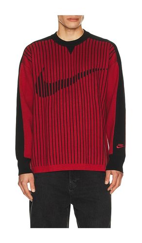 Jersey Sweater in Red. - size L (also in M, S) - Nike - Modalova