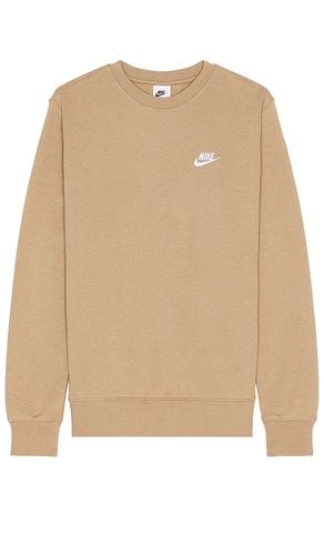 Crew Neck Sweatshirt in Brown. - size L (also in M, S, XL/1X, XS, XXL) - Nike - Modalova