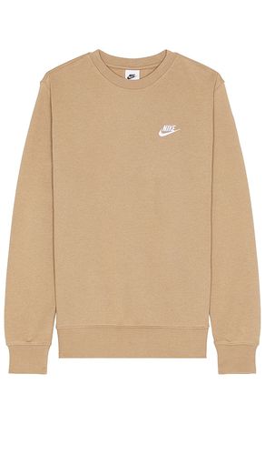 Crew Neck Sweatshirt in Brown. - size L (also in M, S, XL, XL/1X, XS, XXL) - Nike - Modalova