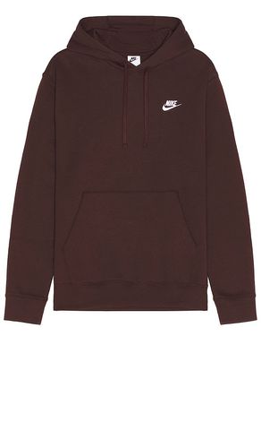 M Nsw Club Hoodie Po Bb in Burgundy. - size L (also in M, S, XL/1X, XXL/2X) - Nike - Modalova