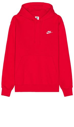 Club Fleece Pullover Hoodie in Red. - size L (also in M, S, XL/1X, XS, XXL/2X) - Nike - Modalova