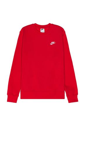 M Nsw Club Crw Bb in Red. - size L (also in M, S, XL/1X, XS, XXL/2X) - Nike - Modalova