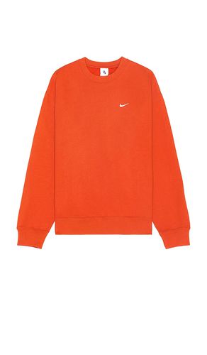 Solo Swoosh Fleece Crew in Red. - size L (also in M, S, XL/1X, XS, XXL/2X) - Nike - Modalova