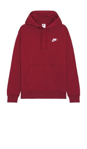 M Nsw Club Hoodie in Red. - size M (also in L, S, XL, XS, XXL) - Nike - Modalova