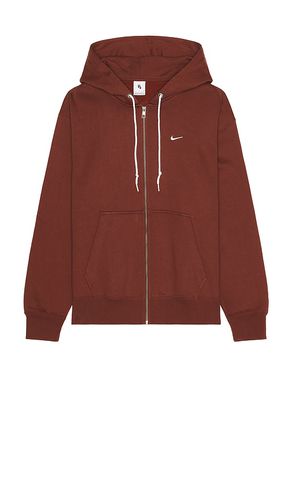 M Nk Solo Swoosh Hoodie in Brown. - size L (also in M, S, XL, XS) - Nike - Modalova