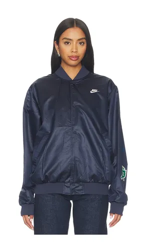 Nk Club Varsity Jacket Reissue in Blue. - size M (also in S, XL/1X, XXL/2X) - Nike - Modalova