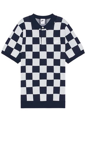 Checkers Polo in Navy. - size L (also in XL/1X) - Nike - Modalova