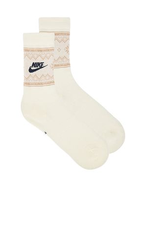 Essential Crew Socks in Cream. - size L (also in S, XL) - Nike - Modalova