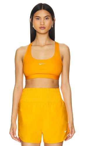 Swoosh Sports Bra in Orange. - size M (also in S, XS) - Nike - Modalova