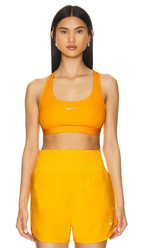 Swoosh Sports Bra in Orange. - size S (also in XS) - Nike - Modalova