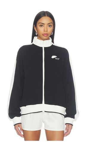 Studio Fleece Track Jacket in & White. - size L (also in M, S, XL, XS) - Nike - Modalova