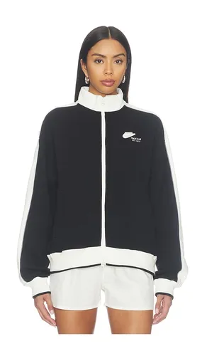 Studio Fleece Track Jacket in & White. - size L (also in M, S, XS) - Nike - Modalova