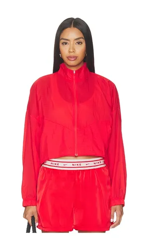 Women's Lightweight Ripstop Jacket in Red. - size L (also in XS) - Nike - Modalova