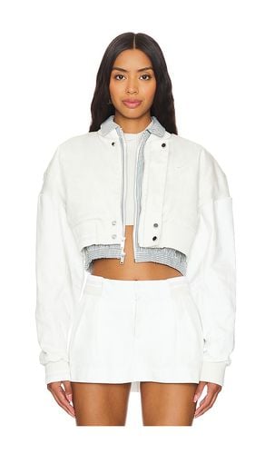 Canvas Destroyer Jacket in White. - size M (also in L) - Nike - Modalova