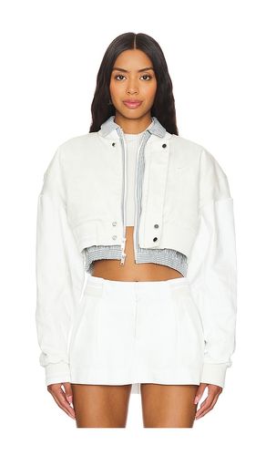 Canvas Destroyer Jacket in White. - size M (also in L, S) - Nike - Modalova