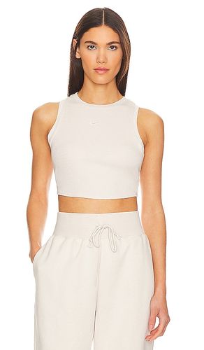 Sportswear Essentials Cropped Tank in Ivory. - size L (also in M) - Nike - Modalova
