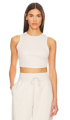 Sportswear Essentials Cropped Tank in Ivory. - size L (also in M, XL/1X) - Nike - Modalova