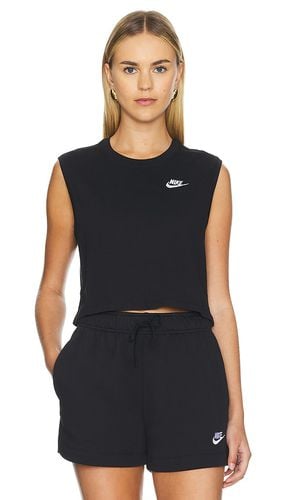 Club Cropped Sleeveless T-Shirt in . - size M (also in S) - Nike - Modalova