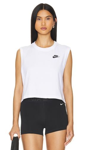 Club Cropped Sleeveless T-Shirt in . - size L (also in M) - Nike - Modalova