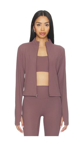 Dri Fit Full Zip Long Sleeve Top in Mauve. - size S (also in M) - Nike - Modalova