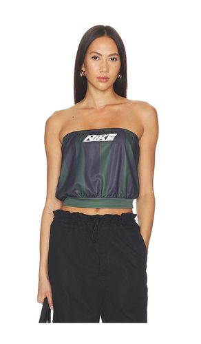 Striped Jersey Tube Top in Army. - size L (also in XL) - Nike - Modalova