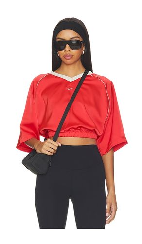 Women's Oversized Short-sleeve Top in Red. - size L (also in M, S, XL) - Nike - Modalova