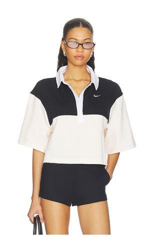 Women's Short-sleeve Polo Top in & White. - size L (also in S) - Nike - Modalova