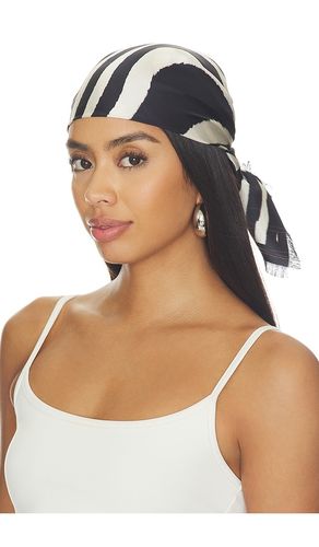 Zebra Twill Scarf in - NILI LOTAN - Modalova