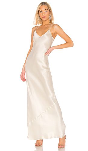 Cami Gown in Cream. - size L (also in M, S) - NILI LOTAN - Modalova