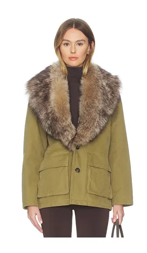 Ronay Parka in Olive. - size L (also in S) - NILI LOTAN - Modalova