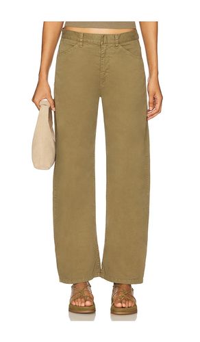 Tribeca Pant in Olive. - size 0 (also in 2, 4, 6, 8) - NILI LOTAN - Modalova