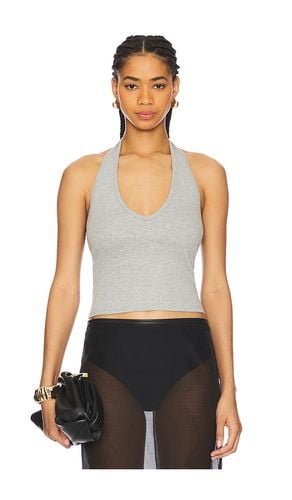 Top halter britt en color gris claro talla L en - Light Grey. Talla L (también en M, S, XS) - NILI LOTAN - Modalova