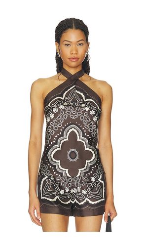 Solal Silk Halterneck Top in . Size L. Also in XL - NILI LOTAN - Modalova
