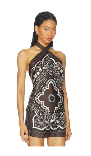 Solal Silk Halterneck Top in . Size L. Also in S, XL - NILI LOTAN - Modalova