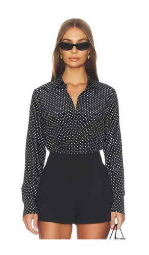 Gaia Shirt in Black & White. - size M (also in S, XS) - NILI LOTAN - Modalova