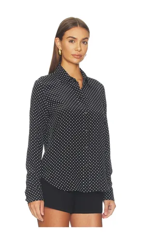 Gaia Shirt in Black & White. - size M (also in S, XS) - NILI LOTAN - Modalova