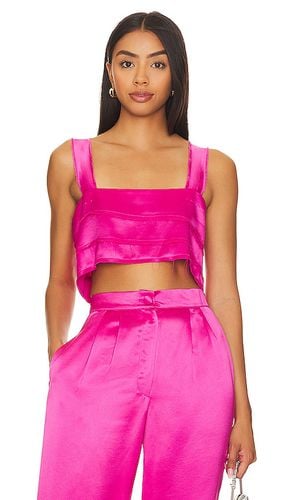 Cal Crop in Fuchsia. - size L (also in M) - NONchalant Label - Modalova