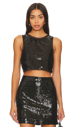 Romina sequin top en color talla L en - Black. Talla L (también en S, XL) - NONchalant Label - Modalova