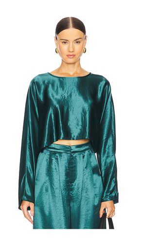 Emilia crop top en color verde oscuro talla L en - Dark Green. Talla L (también en M, S, XL, XS) - NONchalant Label - Modalova