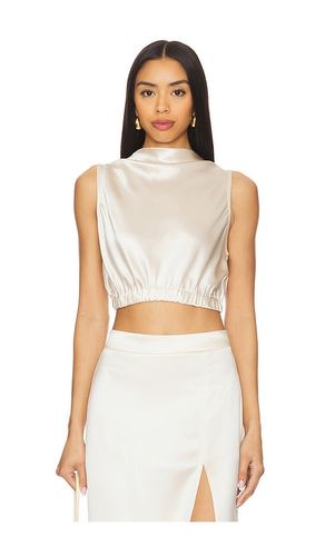 Reese Crop Top in Ivory. - size L (also in M, XL, XS) - NONchalant Label - Modalova