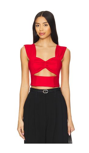 Juliana crop top en color rojo talla L en - Red. Talla L (también en M, S, XL, XS) - NONchalant Label - Modalova