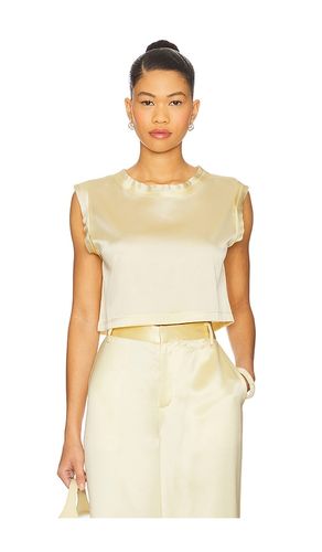 Mel Crop Top in Lemon. - size L (also in M, XS) - NONchalant Label - Modalova