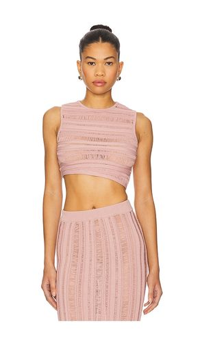 Jasmine Crop in Pink. - size L (also in M, S, XS) - NONchalant Label - Modalova