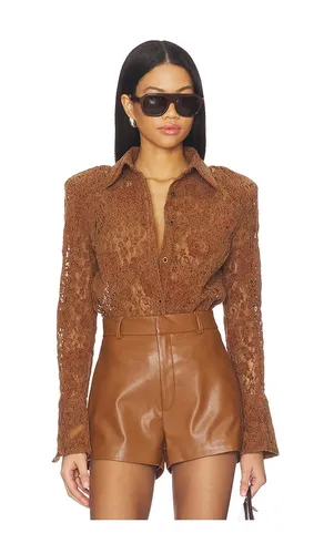 Eliza Top in Cognac. - size XS (also in S, M, L, XL) - Nonchalant Label - Modalova