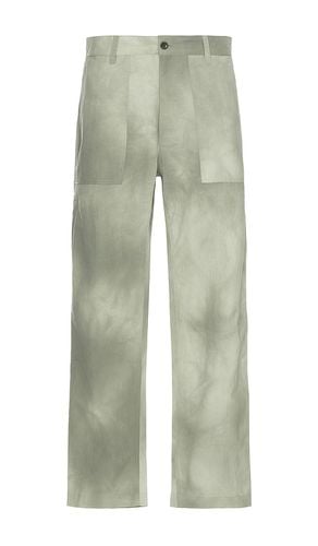 Lukas Relaxed Wave Dye Pants in Olive. - size 32 (also in 34) - Norse Projects - Modalova